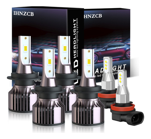 H7 H11 Faros Led Y Antiniebla Para Bmw 528i 535i 550i 08-10