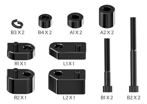Kit De Soporte De Extensión De Pie Driver Floorboard Exte-f