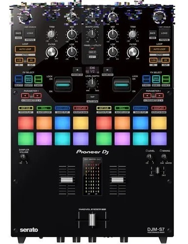 Mixer Pioneer Dj Djm-s7 Bluetooth Usb 2 Canales T-m