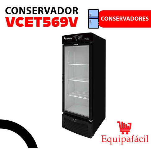 Conservador Tripla Ação Vertical Fricon -22°c Até +8°c