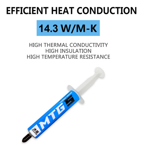 (10#mold)5 / 10g Syringe Mtg5 / Mtg10 Thermal Grease Paste 1