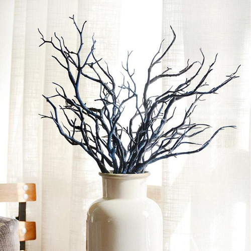 5x Rama De Árbol Secada Arte Falso Para Casero Del