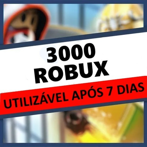 Roblox 3000 Robux Olha Descricao Mercado Livre - r 30 eu posso comprar quantos robux