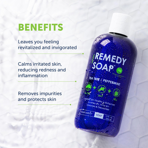 Gel De Baño Truremedy Naturals Remedy, Aceite De Árbol De Té