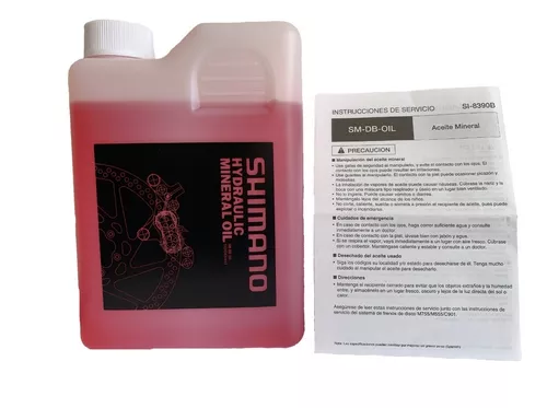 Aceite Mineral Para Frenos Hidráulicos Shimano 1/2 Litro
