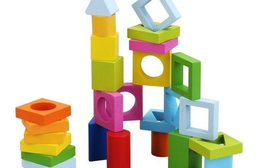 Imagem 2 de 7 de Blocos Geométricos - Classic World