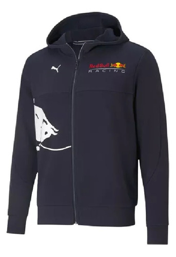 Sudadera Puma Red Bull Racing Full Zip Hombre 763107 Az