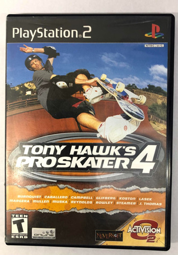 Tony Hawk's 4 Playstation 2 Ps2 Rtrmx 