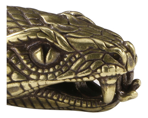 Accesorios De Cuentas De Cabeza De Serpiente De Latón,