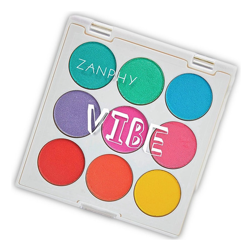 Paleta De Sombras Neon Vibe Zanphy