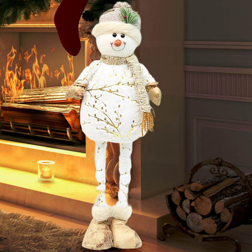Boneco De Neve De Pé De Natal, Artesanato, Boneco De Neve
