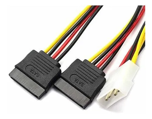 Sdtc Tech 4 Pines Macho Ide Molex De 15 Pines Hembra De Dobl