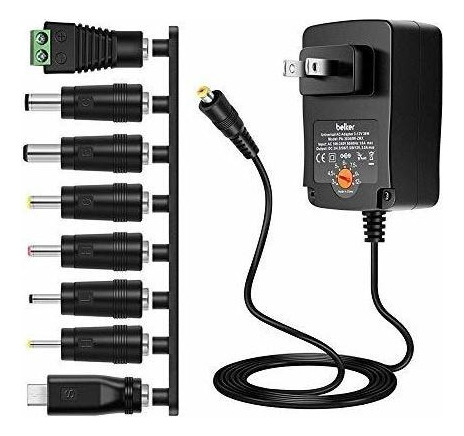 Belker 36w Universal 3v 45v 5v 6v 75v 9v 12v Ca Adaptador De