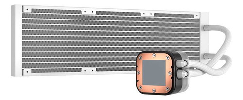 Enfriador de agua Corsair H150i Elite RGB 360 mm AMD/Intel blanco