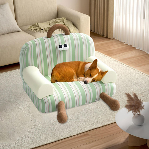 Cama De Sofá De Mascotas Cama Resistente Para Verde Xl