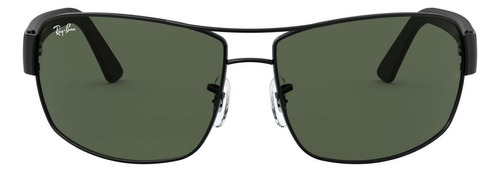 Lentes De Sol Rb3503l Negro Ray-ban Color de la lente Green Color de la varilla Matte black Color del armazón Matte black