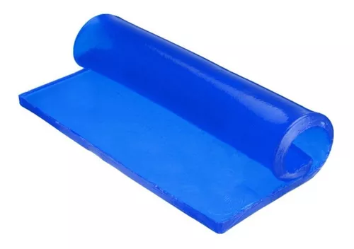 GEL Para asiento de MOTO volcano pro color Azul 2cm espesor