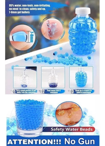 Lanzador Eléctrico De Bolas De Gel, 1 Unidad