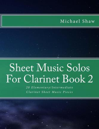 Libro Sheet Music Solos For Clarinet Book 2 - Michael Shaw