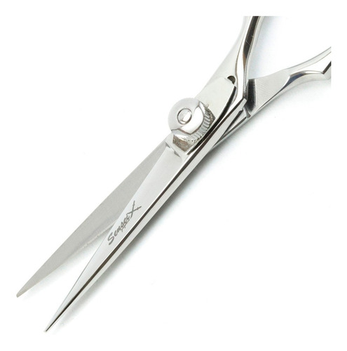 Tijera Corte Filo Navaja 5'' Cobalto Sensei Peluqueria