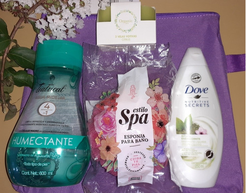 Set Regalo Mujer Portacosmetico Grande Con Productos!!