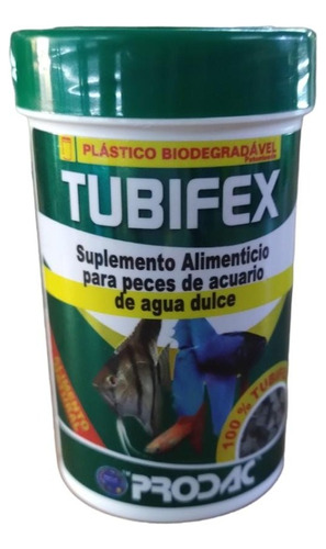 Alimento Peces Tubifex Liofinizado Prodac 10gr Aquabreed