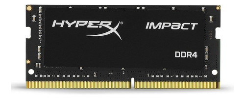 Memoria RAM Impact gamer color negro  16GB 1 HyperX HX424S14IB/16