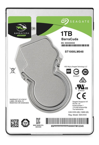 Disco Duro Interno Laptop 1tb Barracuda St1000lm048 Seagate