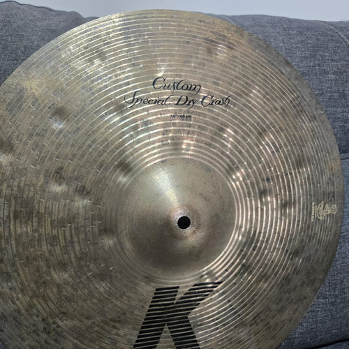 Zildjian K Custom Special Dry Crash 16 (leer Descripcion) Marrón Claro (Usado)