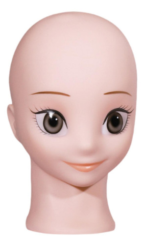 Cabeza De Maniquí Calva Para Peluca, Estable, Para