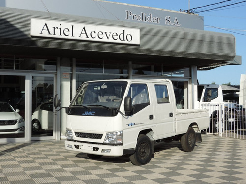 Imagen 2 de 7 de Camion Jmc Doble Cabina Rueda Sencilla. (full)