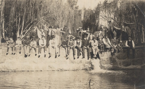 Arroyo Las Piedras Represa Zanotta Año 1910 Lámina 45x30 Cm