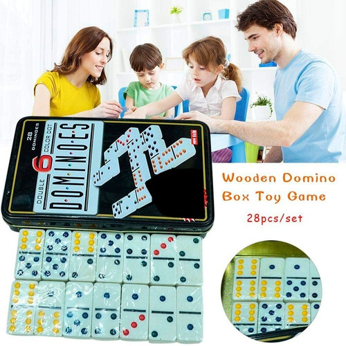 Domino De 28 Fichas Juego De Mesa