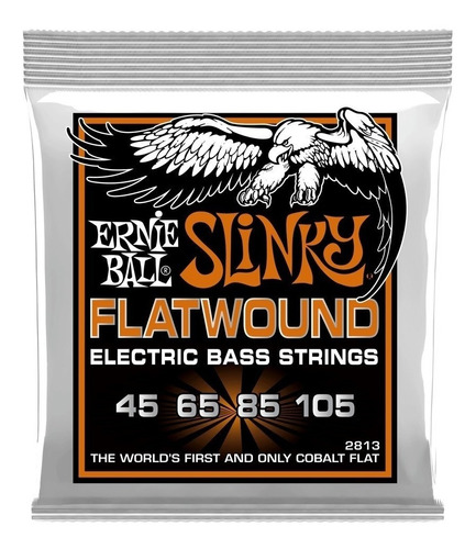 Encordado Flat Para Bajo Ernie Ball 045-105 Lisas 2813