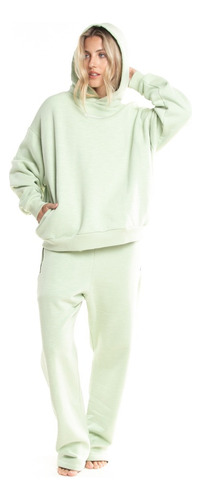 Buzo Canguro Leiden Unisex Verde
