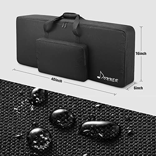 Funda Donner Para Teclado De 61 Teclas, Funda Para Teclado E