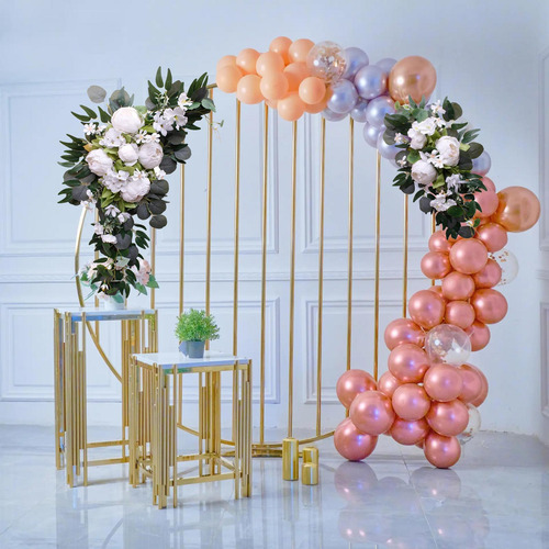 Conjunto De Flores De Arco De Casamento Artificiais Branco