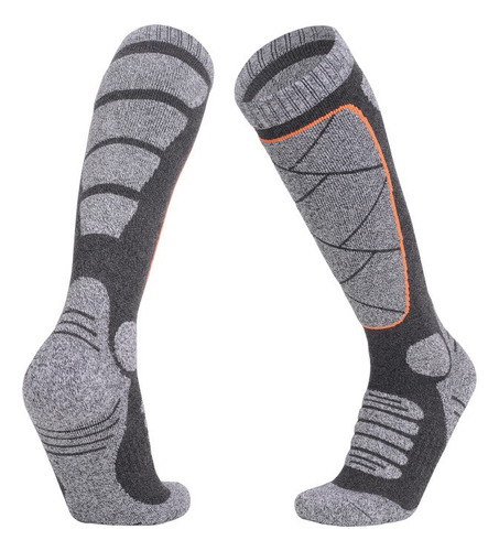 3pcs Calcetines De Esquí De Invierno Térmicos Hombre Y Mujer