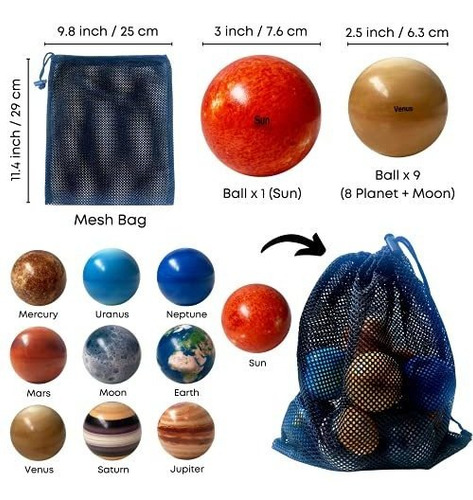 Juego De Ingenio Sistema Solar Para Niños - Planetas Para N