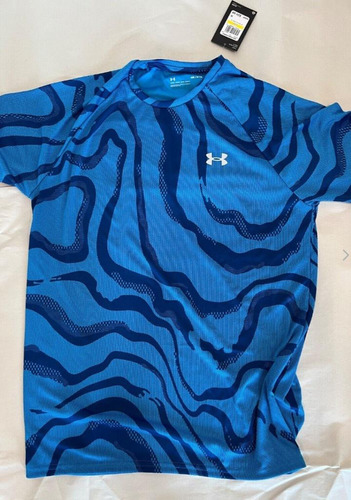 Playera Para Caballero Under Armour Talla M Azul