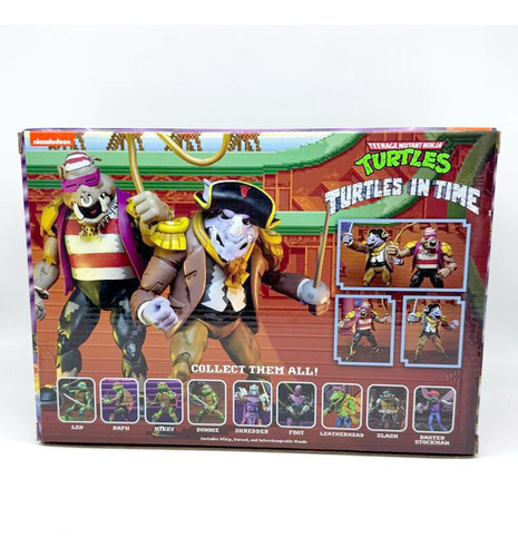 Tmnt Tortugas Ninja Bebop Rocksteady Turtles In Time
