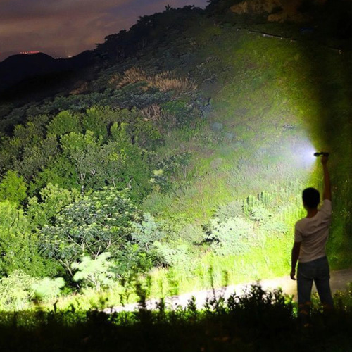 Linterna Para Exteriores, Luz Fuerte, Telescópica Superbrill