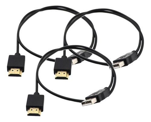 3x Usb 2.0 Macho A Macho Cargador Cable Divisor Adaptador