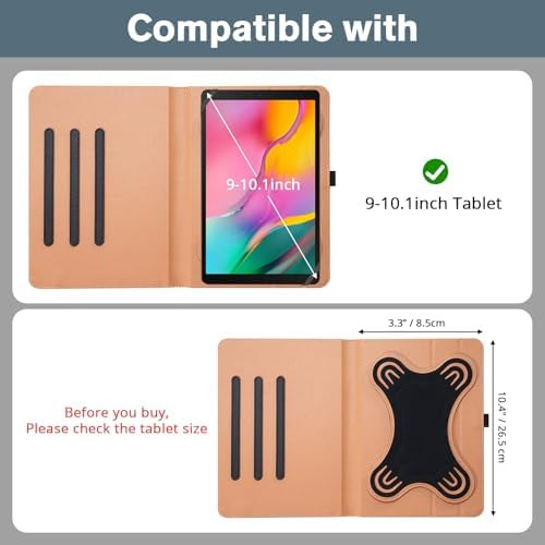 Funda Universal Para Tablet De 9 A 10.1 Pulgadas, Funda Prot