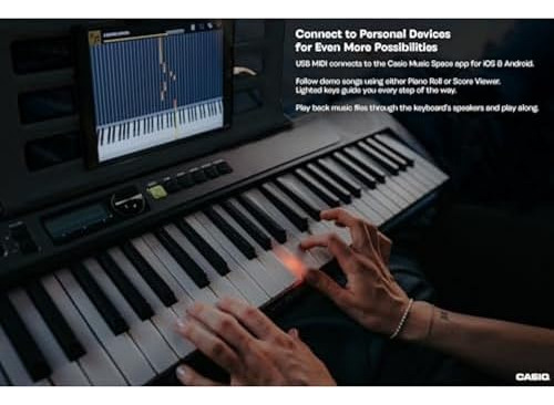 Casio Casiotone Lk-sky Teclado Portable Com Sistema De Ilust