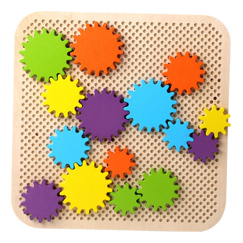 Construcción De Niños Toy Madera De Madera Pensamiento