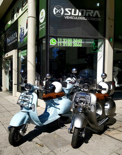 Imagen 9 de 15 de New Vespa Sunra Moto Okm Litio V