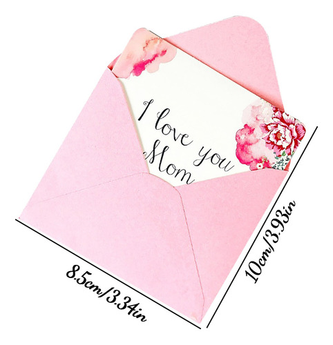 Tarjeta De Felicitación Para El Día De La Madre, Con Estampa