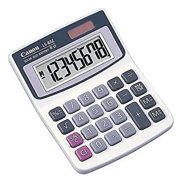Canon 4075a007aa Ls82z Calculadora Minidesk Lcd De 8 Dígitos