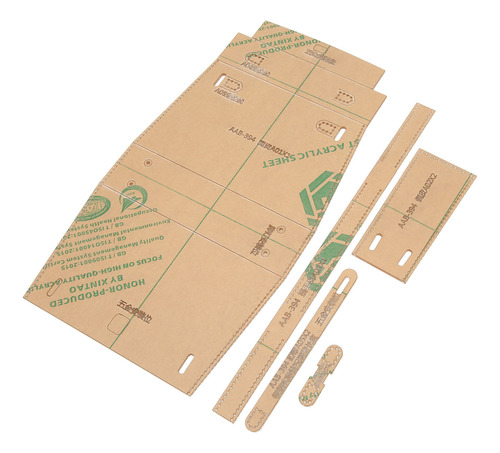Plantilla Acrílica, Bolsa De Hombro Ligera, Transparente, 5
